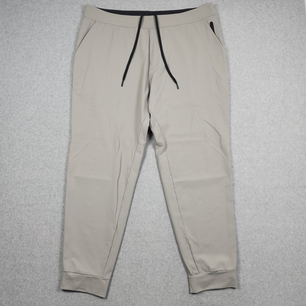 Public Rec Pants Mens 40x30 (Actual 38x28) Gray‎ Gamechanger Joggers Performance